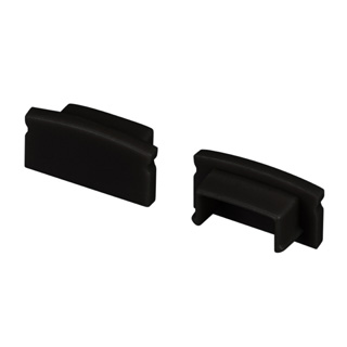 Заглушка LINE-1708 BLACK глухая (Arlight, Пластик) 040316