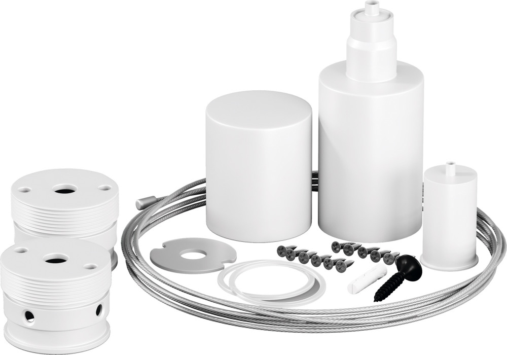 Набор для вертикального подвесного монтажа Nemo белый Maytoni Круглый 360 20310 (20310)