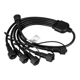 Коннектор питания ARD-CLASSIC-SYNC-RGB Black (230V, 5 ports) (Ardecoled, Закрытый) 031791
