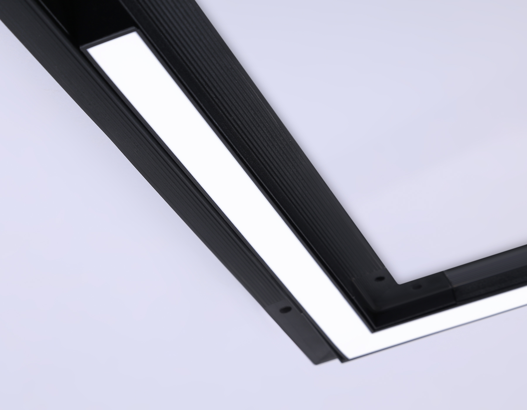 Светильник светодиодный угловой для шинопровода Magnetic GL3982 BK черный IP20 24W 4200K 48V 300*300*45