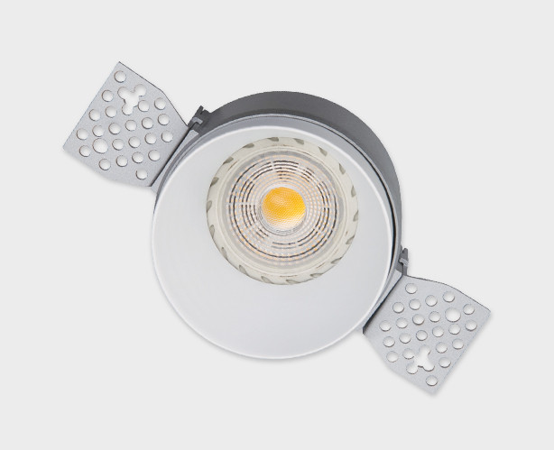 DL 2248 GU10 white светильник встраиваемый