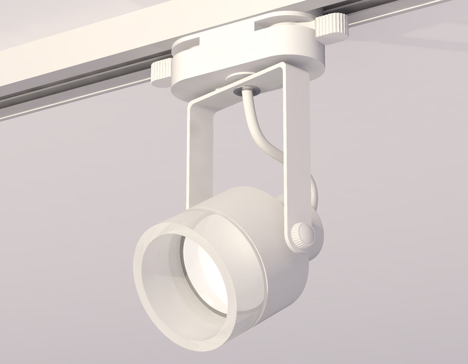 Комплект трекового однофазного светильника XT6601085 WH/FR белый/белый матовый MR16 GU10 (C6601, N6248)