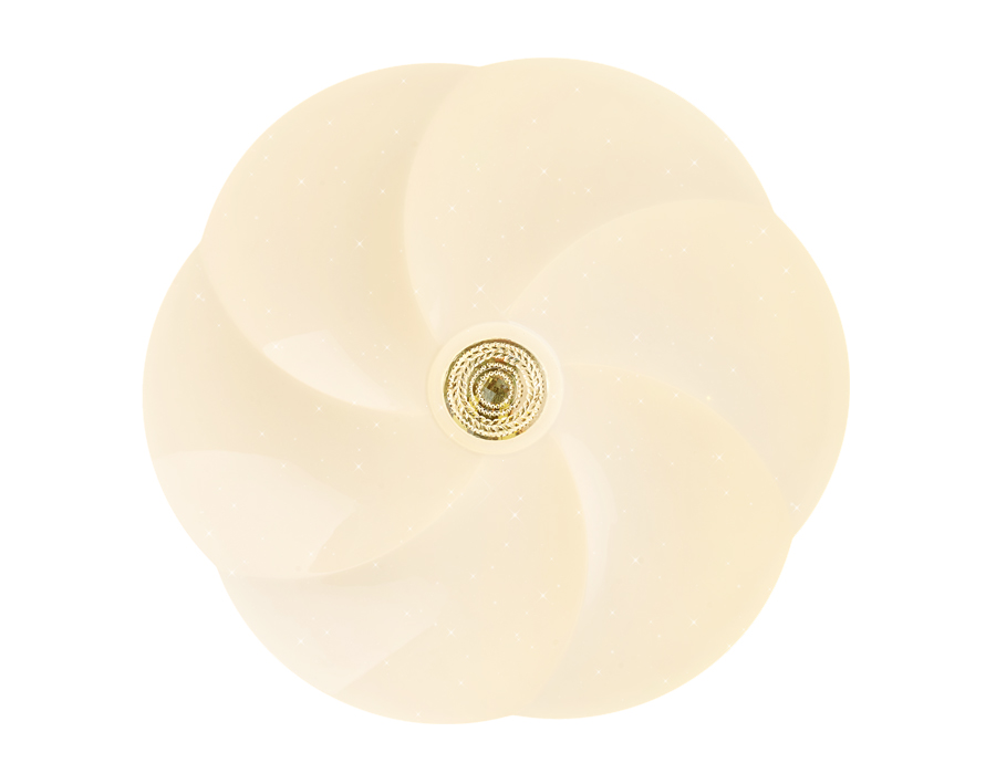 Потолочный светодиодный светильник с пультом FF23 WH белый 48W D400*65 (ПДУ ИК)