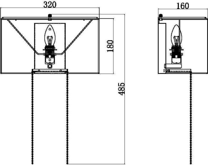 Бра Impressive MOD151WL-01G (mod151wl-01g)