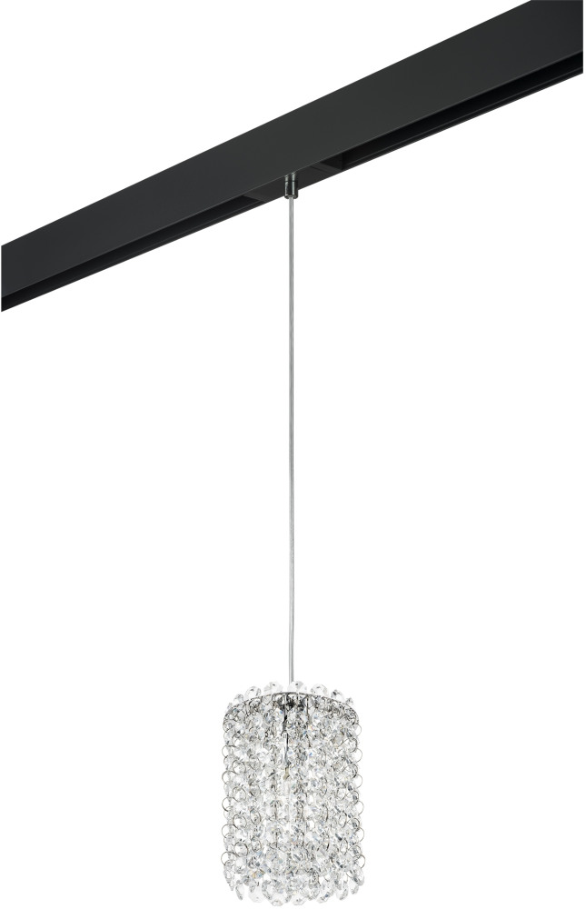 Трековый светильник однофазный 220V Lightstar Cristallo PRO795314 (pro795314)