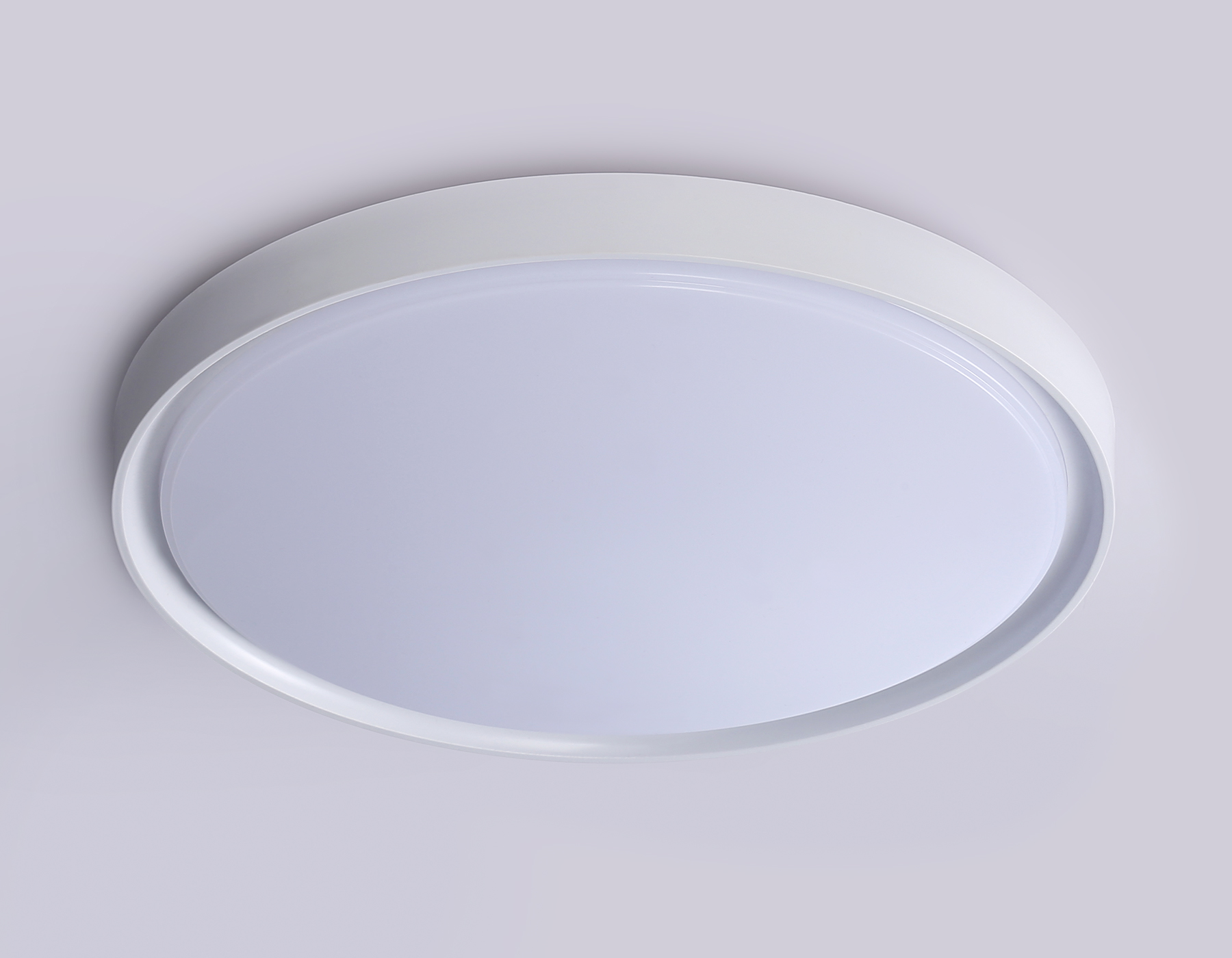 Потолочный светодиодный светильник с высокой степенью защиты IP54 FZ1246 WH белый IP54 12W 5000K D240*60 (Без ПДУ)