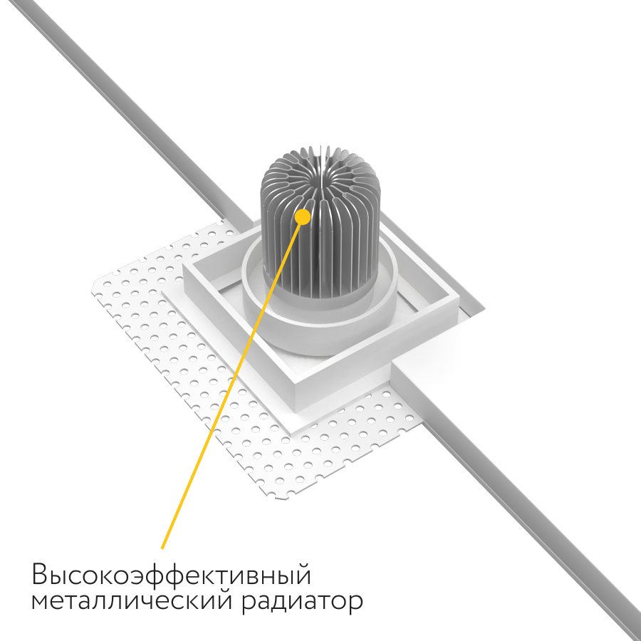 Встраиваемый поворотный светодиодный светильник Ledron LH1501139 (2483)