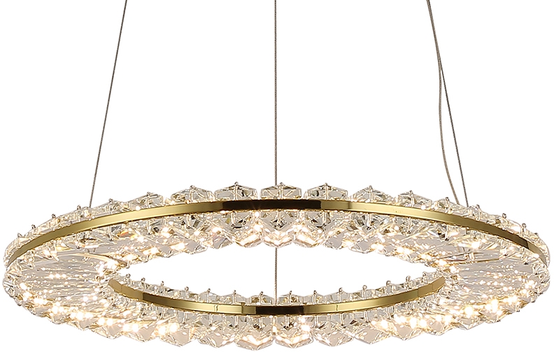 Подвесной светильник светодиодный 8240 8241400 gold NEW (8241_400_gold_new)