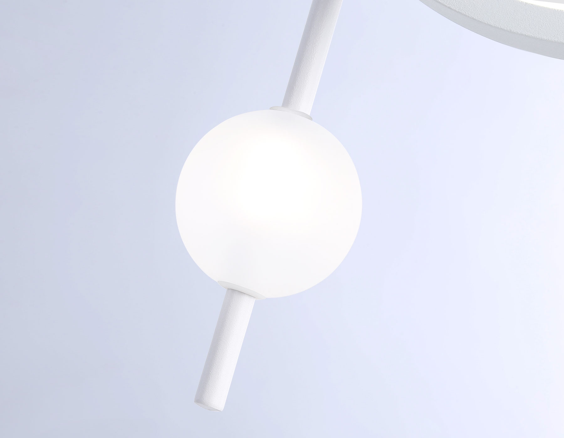 Подвесной светодиодный светильник FL66431 WH белый 4200K 13W 240*60*1580 (Без ПДУ)