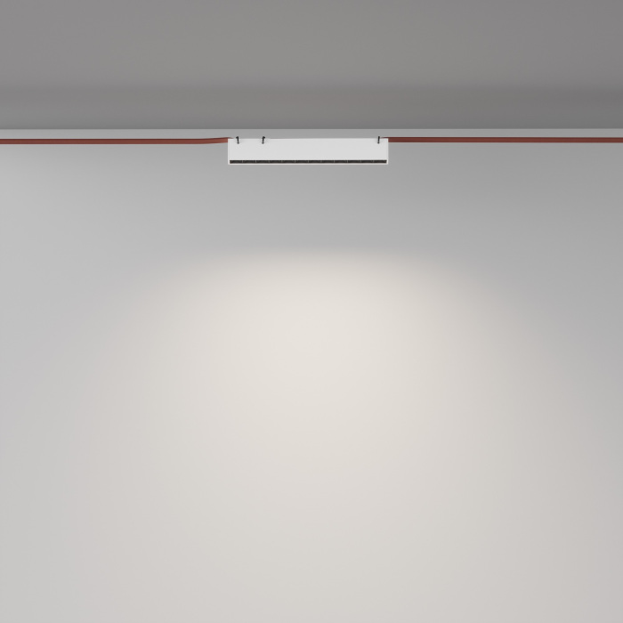 Трековый светильник Maytoni Points Parity TR128B-12W4K-M-W 4000K 12Вт белый (tr128b-12w4k-m-w)