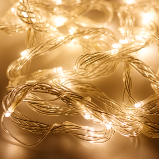 Светодиодная гирлянда ARD-STRING-HOME-10000-CLEAR-99LED-RUN WARM (230V, 10.5W) (Ardecoled, IP20) 025917