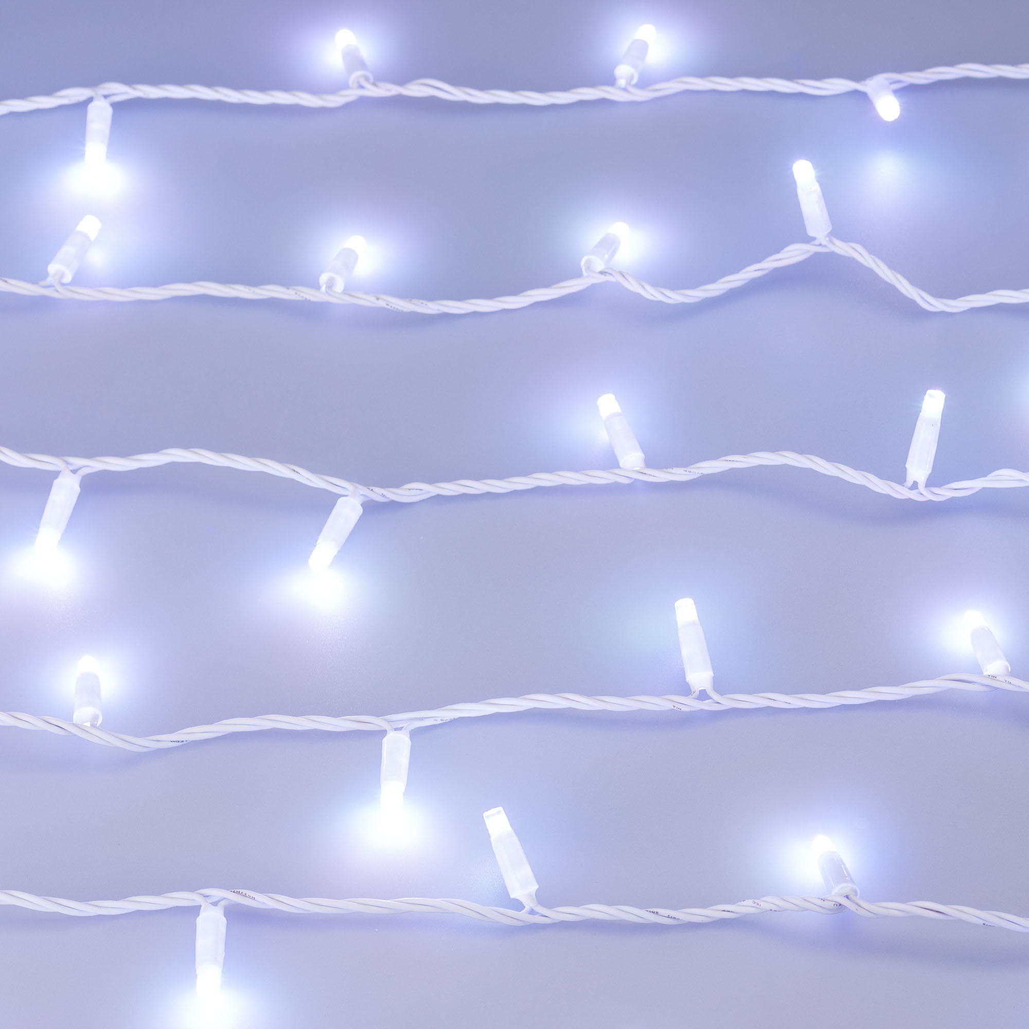 Светодиодная гирлянда ARD-STRING-CLASSIC-10000-WHITE-100LED-LIVE RGB-DMX (24V, 10W) (Ardecoled, IP65) 031744