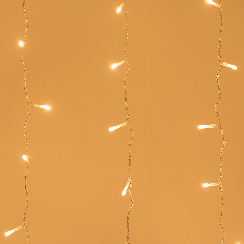 Светодиодная гирлянда ARD-CURTAIN-HOME-1500x1500-CLEAR-144LED Warm (230V, 6W) (Ardecoled, IP20) 024830