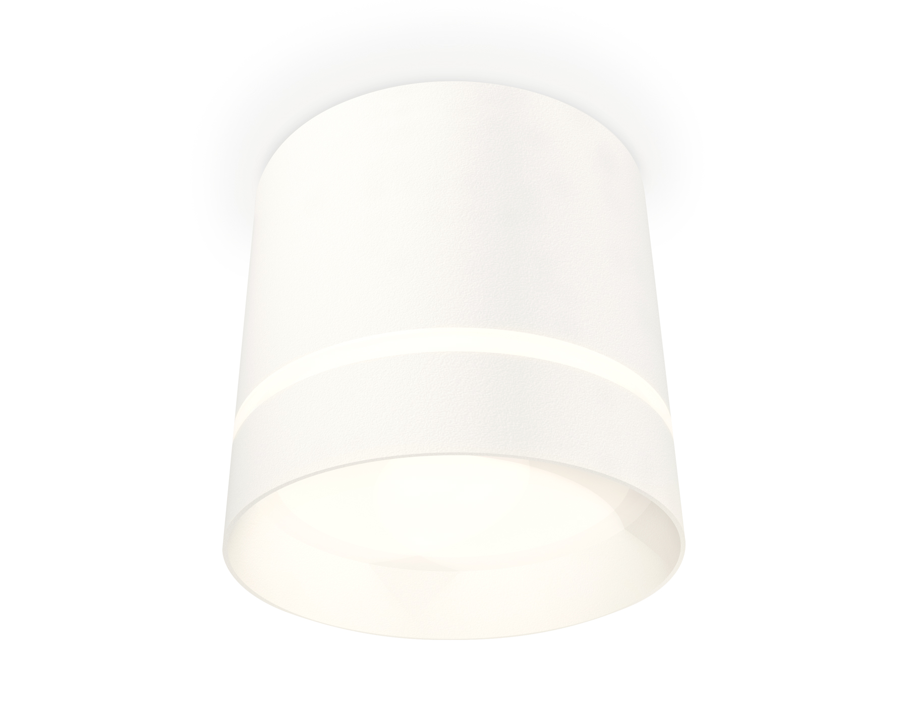 Комплект накладного светильника с акрилом XS8110006 SWH/FR белый песок/белый матовый GX53 (C8110, N8461)