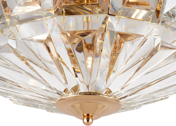 Потолочная люстра хрустальная Facet MOD094CL-04G (mod094cl-04g)