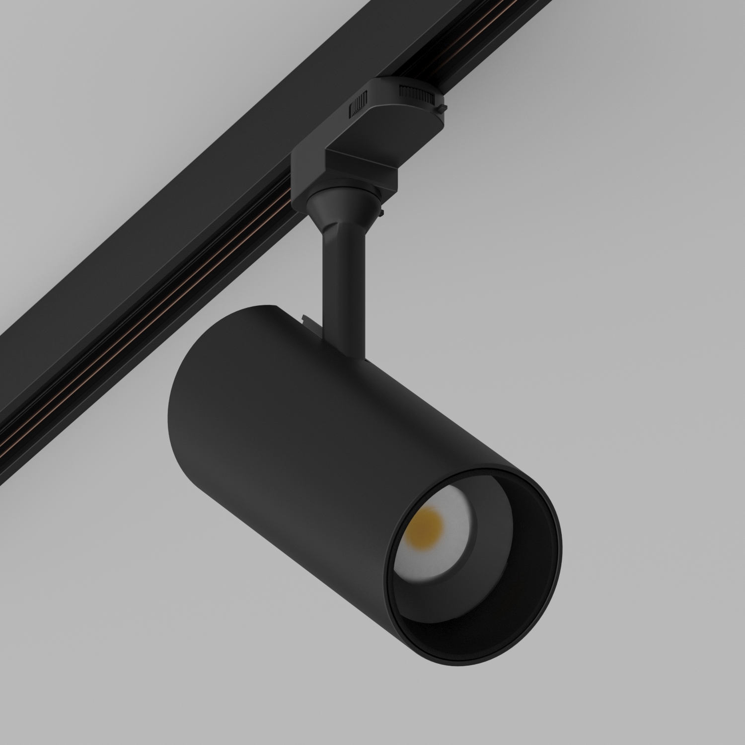 Светодиодный светильник для трехфазного трека Ledron TSU0520 Black (4273)