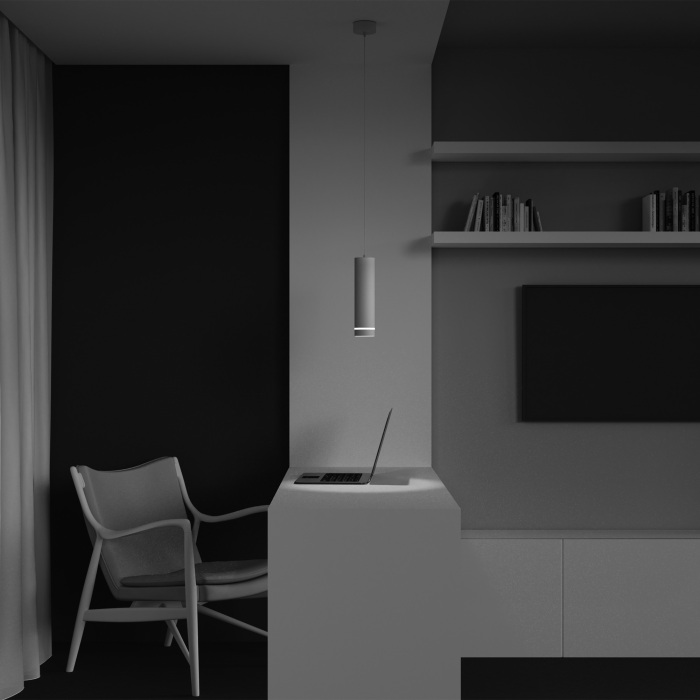 Подвесной светильник Orlo 3000K 1x12Вт 120 LED Maytoni Technical P085PL-12W3K-W (p085pl-12w3k-w)
