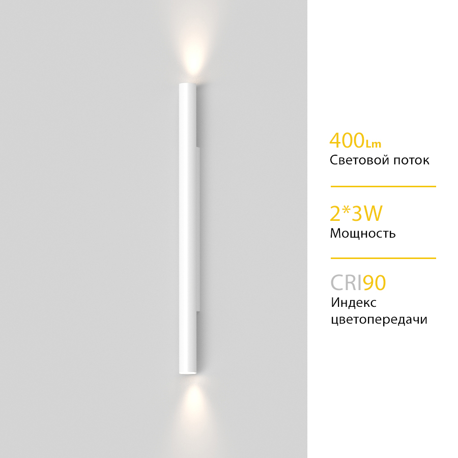 Настенный светодиодный светильник SHINE White (9960)