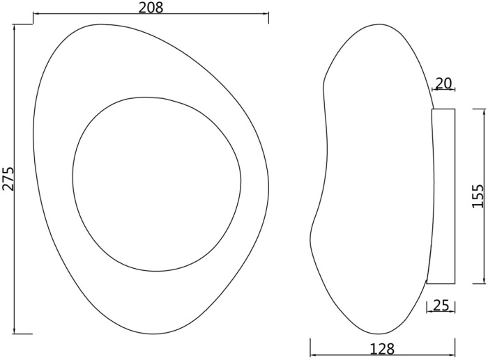 Бра Mabell MOD306WL-01G (mod306wl-01g)