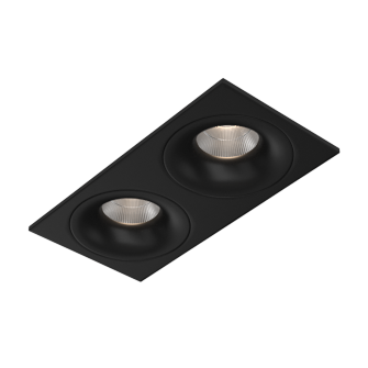 Встраиваемый светодиодный светильник LOFT SQ2 Black 4000K (10542)