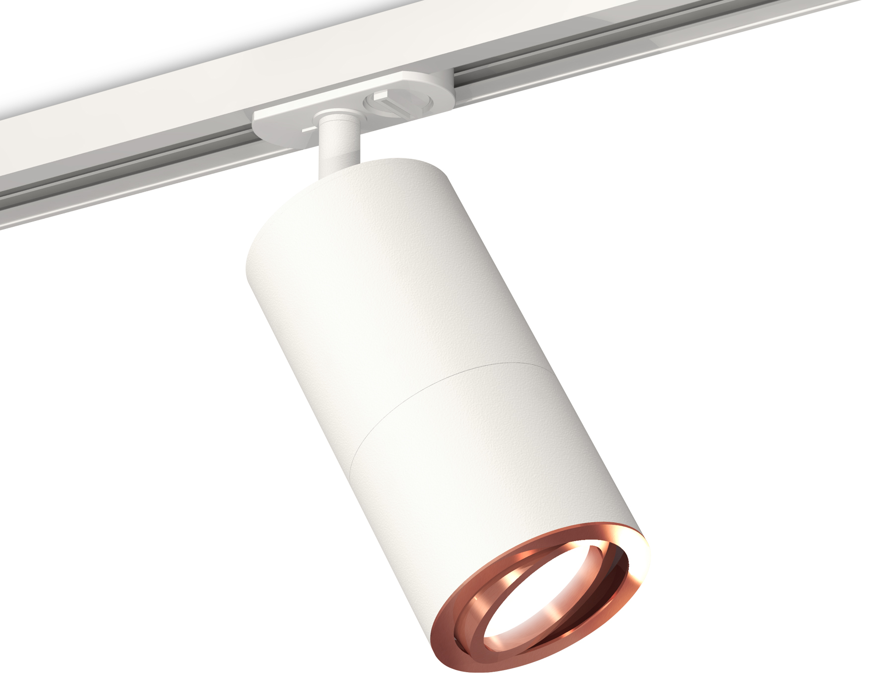 Комплект поворотного трекового светильника XT7401082 SWH/PPG белый песок/золото розовое полированное MR16 GU5.3