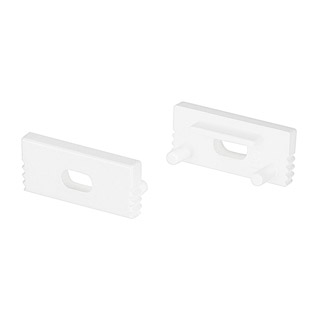 Заглушка SL-SLIM-H7 WHITE с отверстием (Arlight, Пластик) 037533