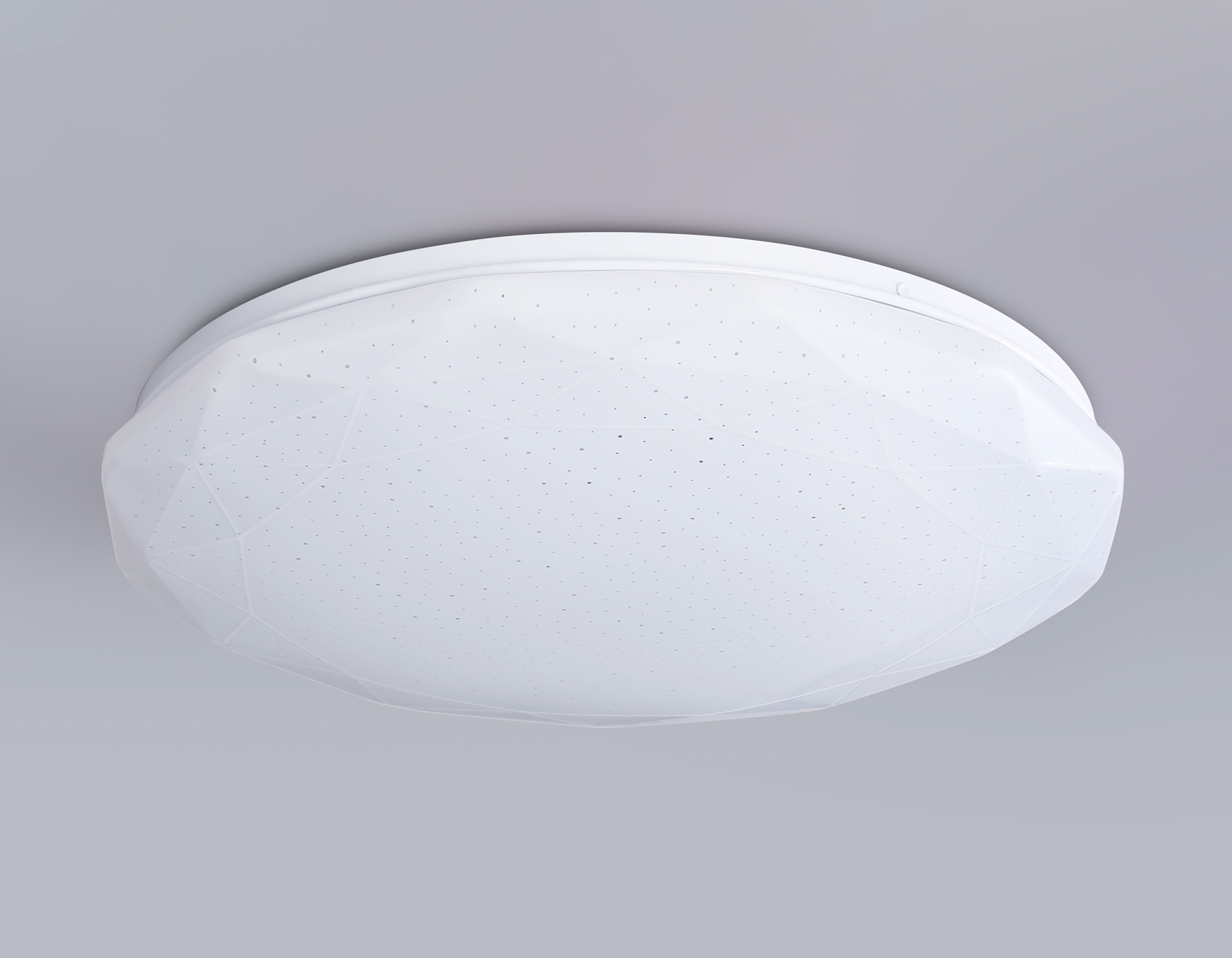 Светодиодный светильник RGB с пультом управления FZ418 WH белый IP20 66W 3000K-6500K+RGB D480*65 (ПДУ ИК)