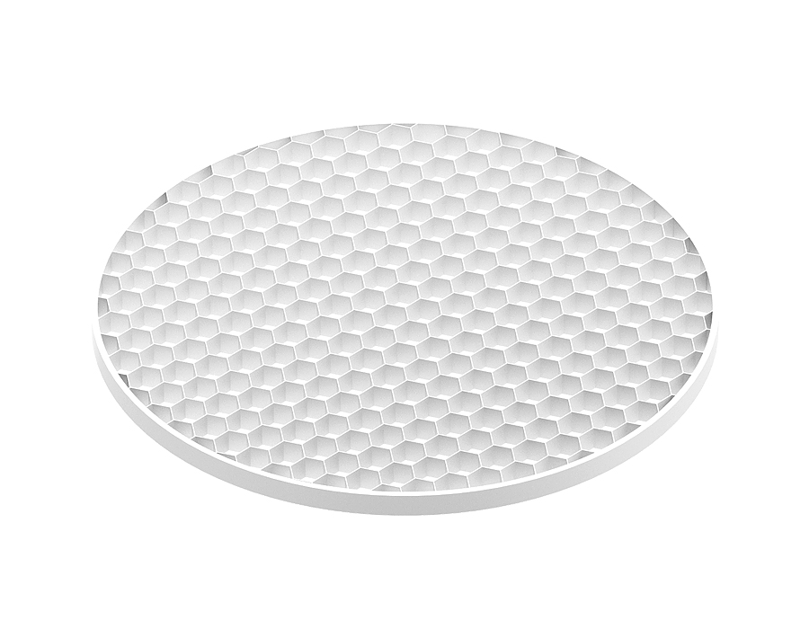 Антибликовая решётка для ламп MR16 A9101 WH белый D60*H2mm