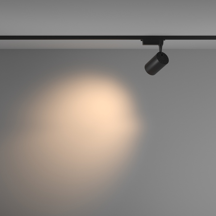 Трековый светильник Vuoro Unity 3000K 26Вт 36 LED однофазный Maytoni Technical TR003-1-26W3K-M-B (tr003-1-26w3k-m-b)