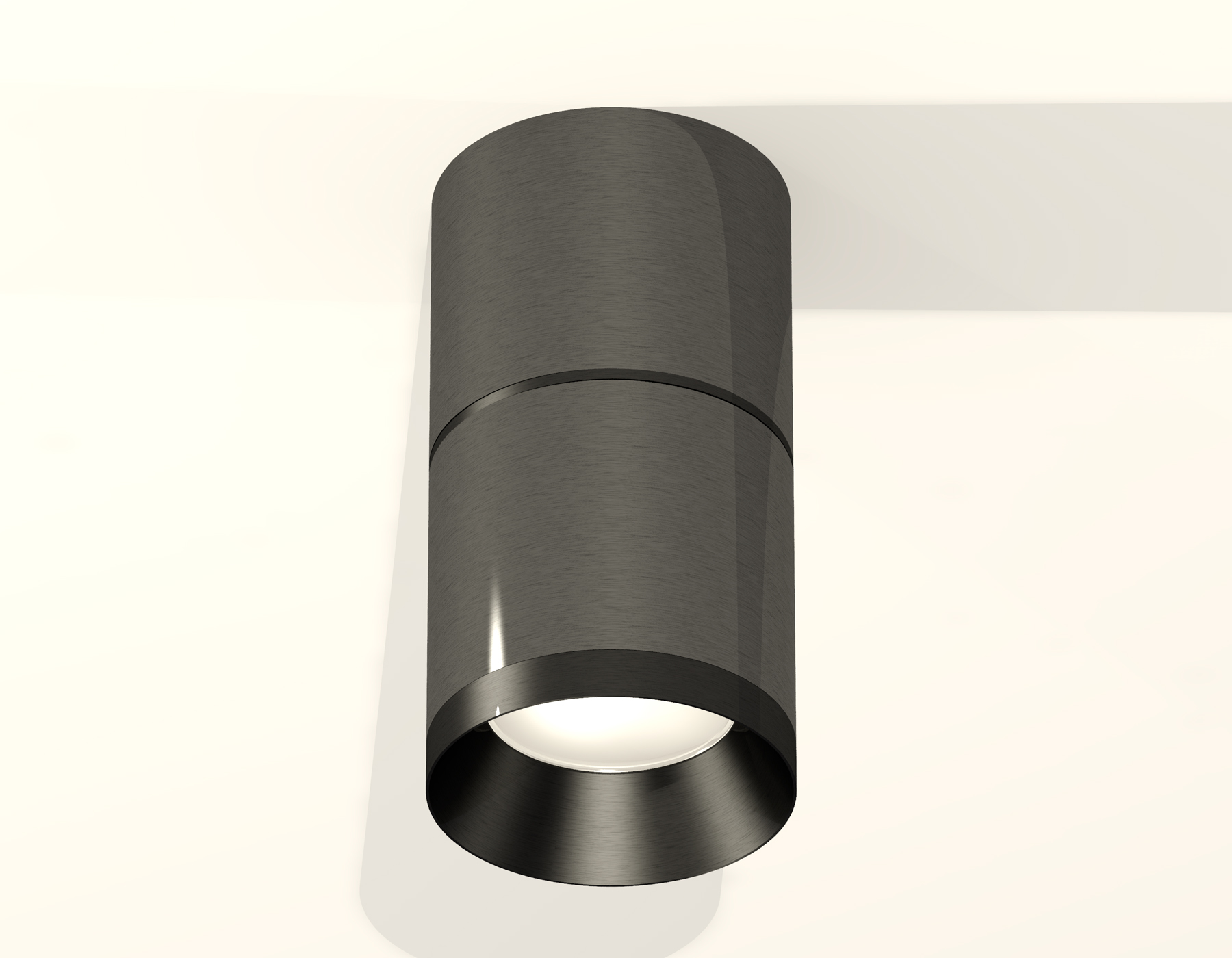 Комплект накладного светильника XS7403061 DCH/PBK черный хром/черный полированный MR16 GU5.3 (C7403, A2071, C7403, N7031)