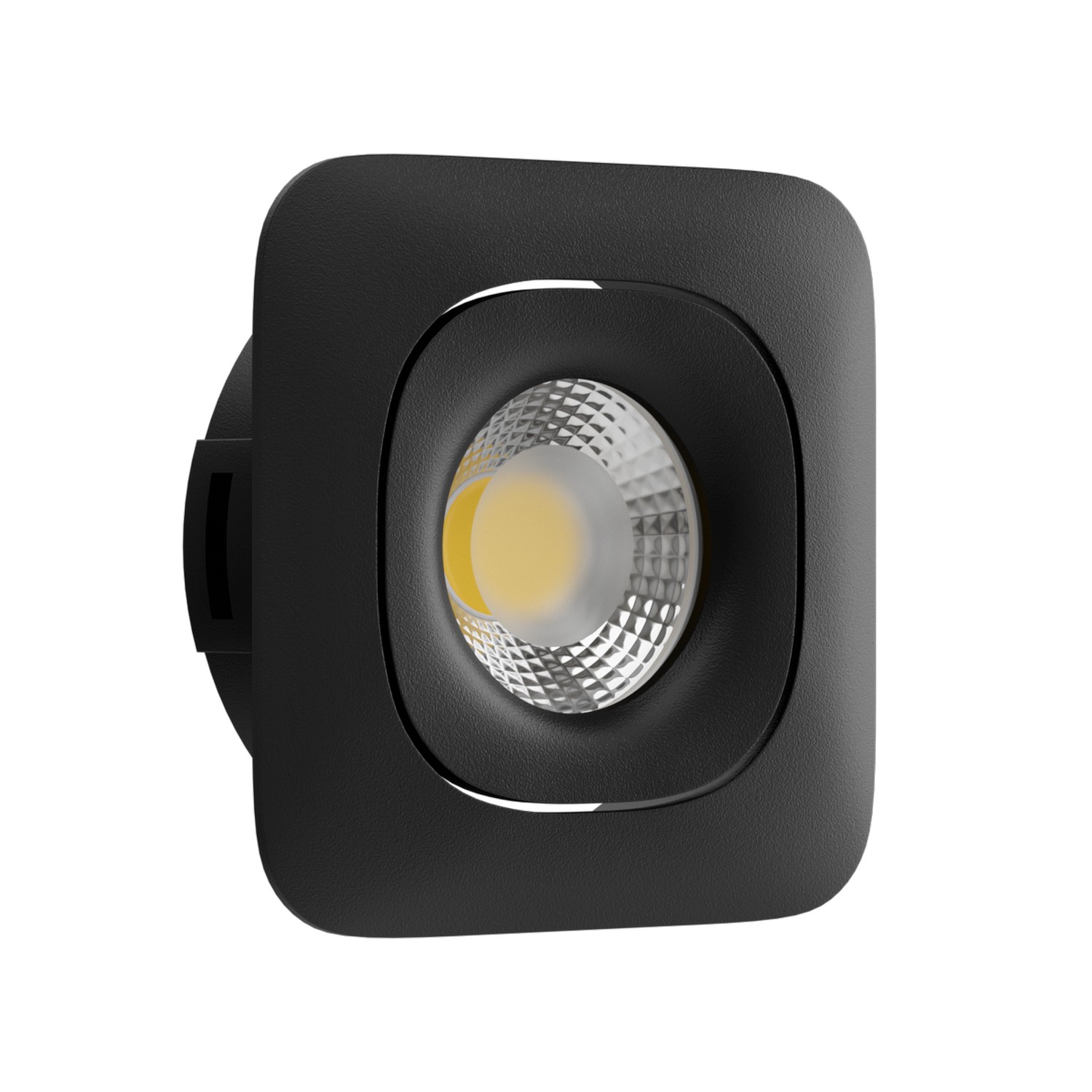 Встраиваемый поворотный светильник под сменную лампу Ledron AO1501008 Black (2427)