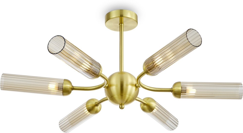 Потолочная люстра на штангу Freya Borgy FR5379CL-06G (fr5379cl-06g)