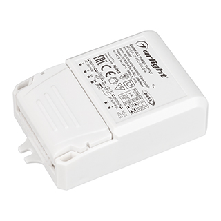 Блок питания ARJ-SP-12-PFC-DALI2-A (12W, 3-24V, 0.35-0.7A) (Arlight, IP20 Пластик, 5 лет) 033809