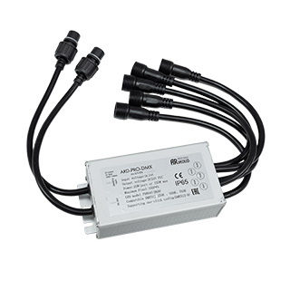Коннектор питания ARD-PRO-DMX (24V, 5x200pix) (Ardecoled, Закрытый) 031759