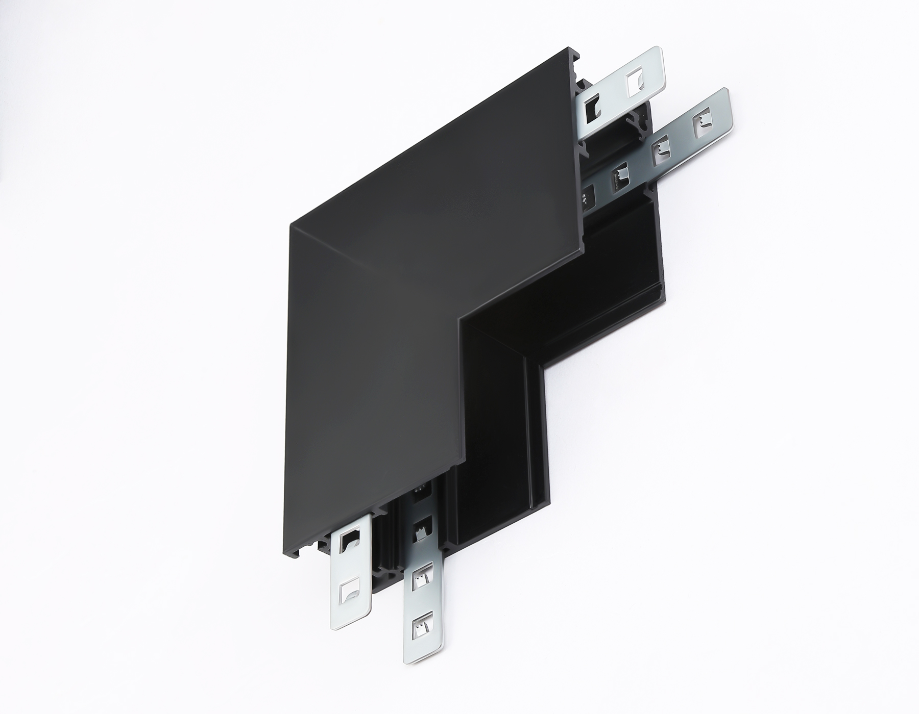 Коннектор угловой внутренний для накладного шинопровода Magnetic GL3378 BK черный коннектор угловой внутренний для накладного шинопровода 85*85*H26.9