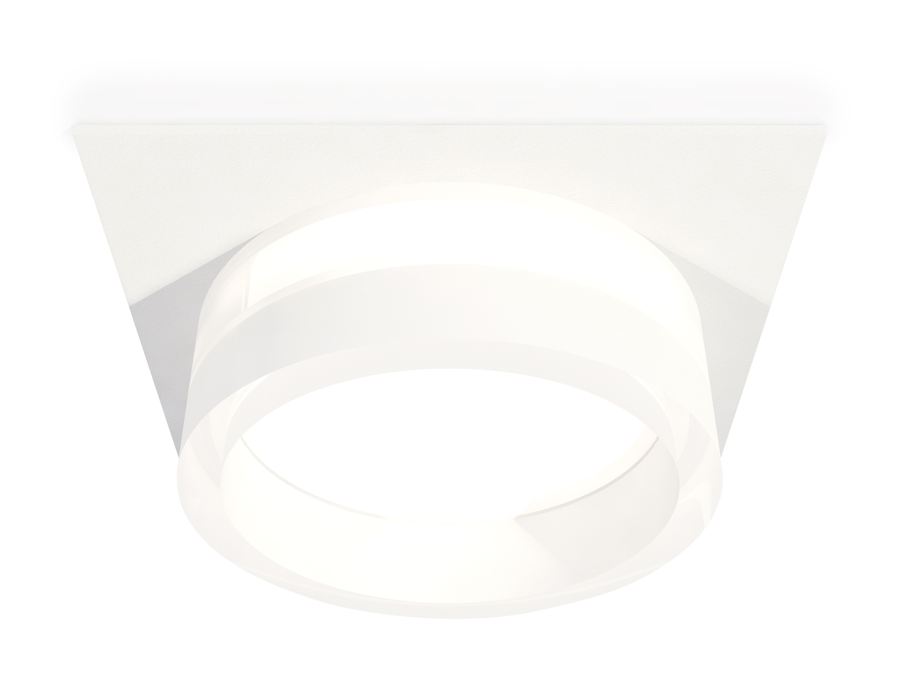 Комплект встраиваемого светильника XC8061015 SWH/FR белый песок/белый матовый GX53 (C8061, N8401)