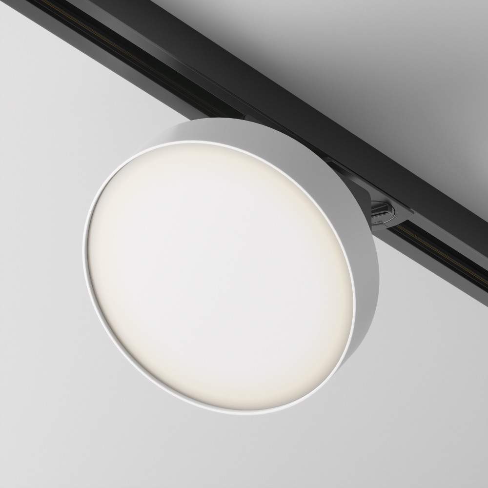 Трековый светильник Zon Unity 4000K 12Вт 110 LED однофазный Maytoni Technical TR043-1-12W4K-W (tr043-1-12w4k-w)