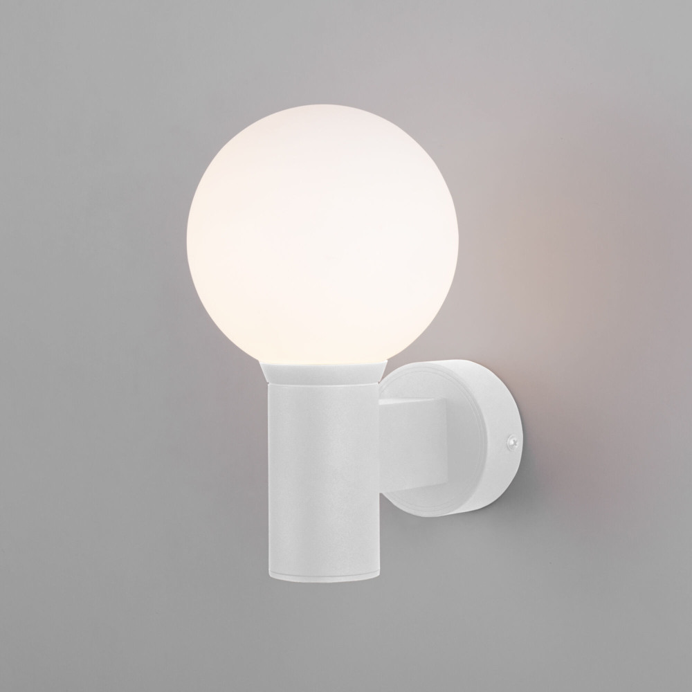 Уличный настенный светильник Sfera D 35126D белый (a060123)