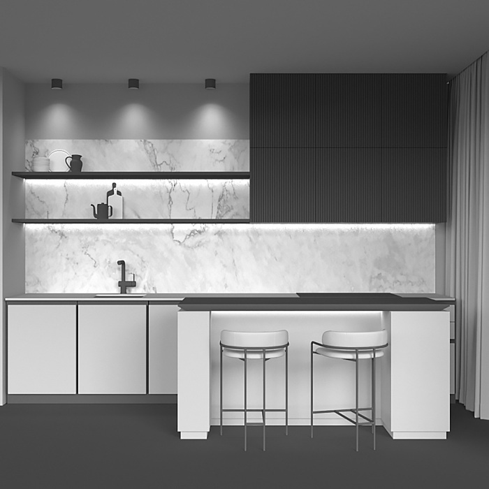 Накладной потолочный светильник Alfa LED 3000K 1x15Вт 60 Maytoni Technical C064CL-01-15W3K-RD-B (c064cl-01-15w3k-rd-b)