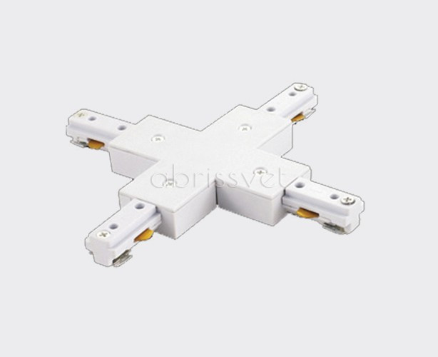 WSO-75 white соединитель крестовой