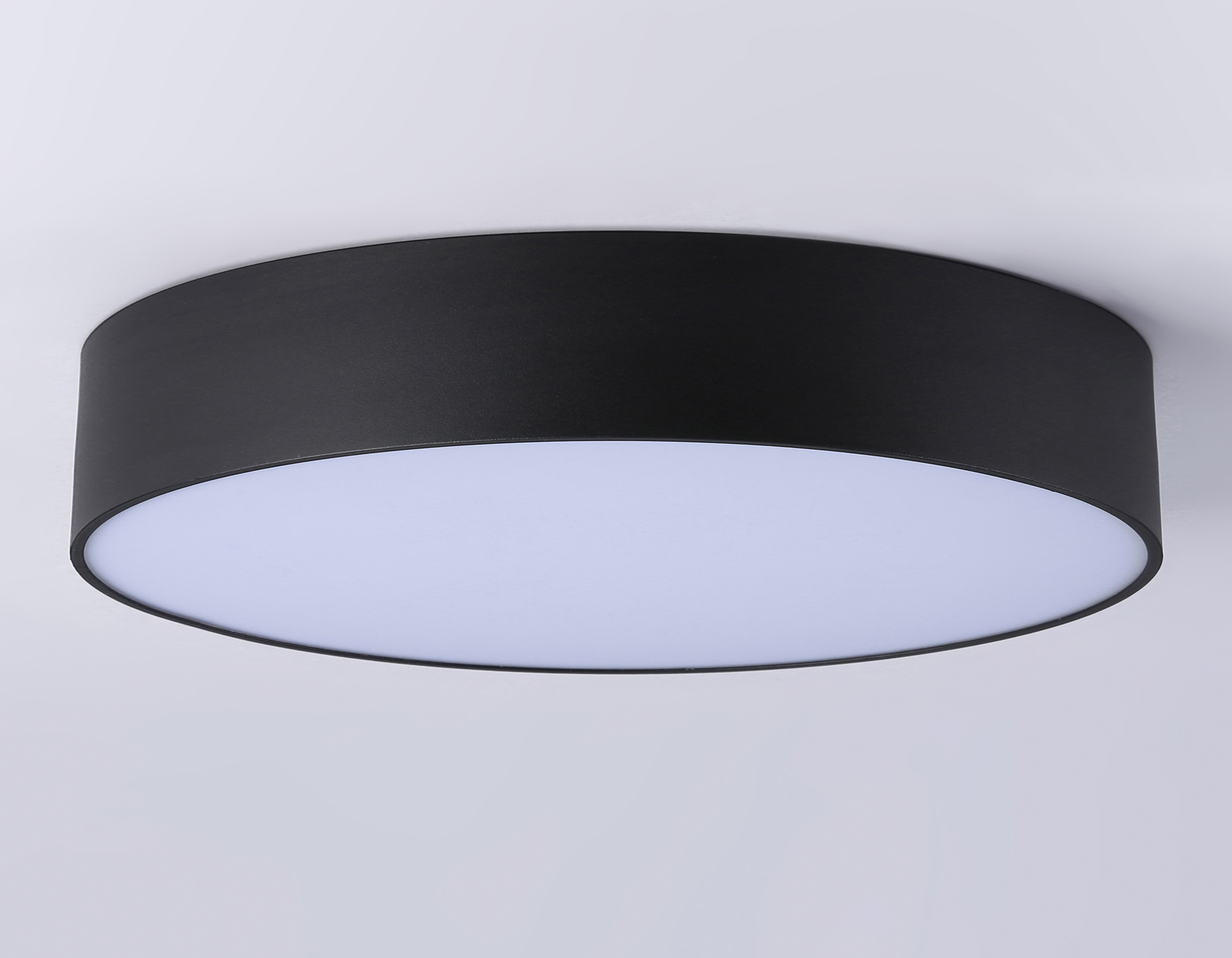 Потолочный светодиодный светильник FV5534 BK черный LED 60W 4200K D500*58 (Без ПДУ)