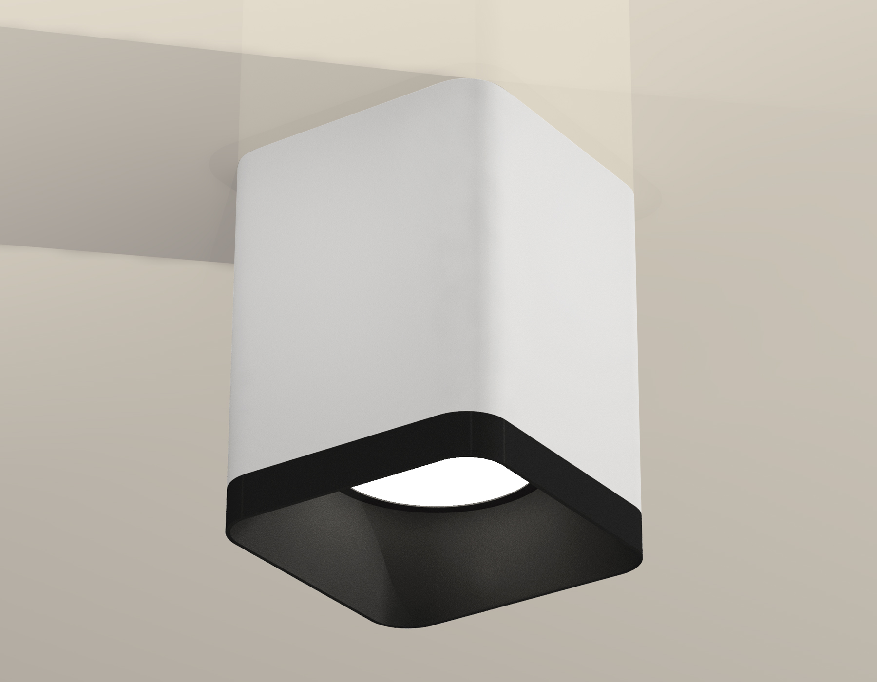 Комплект накладного светильника XS7812002 SWH/SBK белый песок/черный песок MR16 GU5.3 (C7812, N7702)