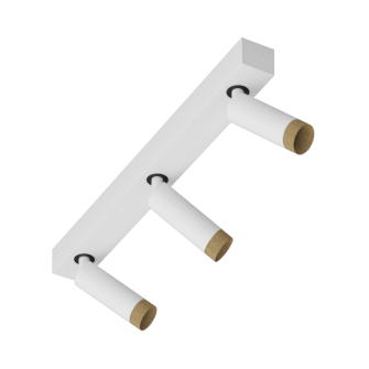 Накладной светодиодный светильник Ledron SAGITONY E3 S40 Wooden White (10163)