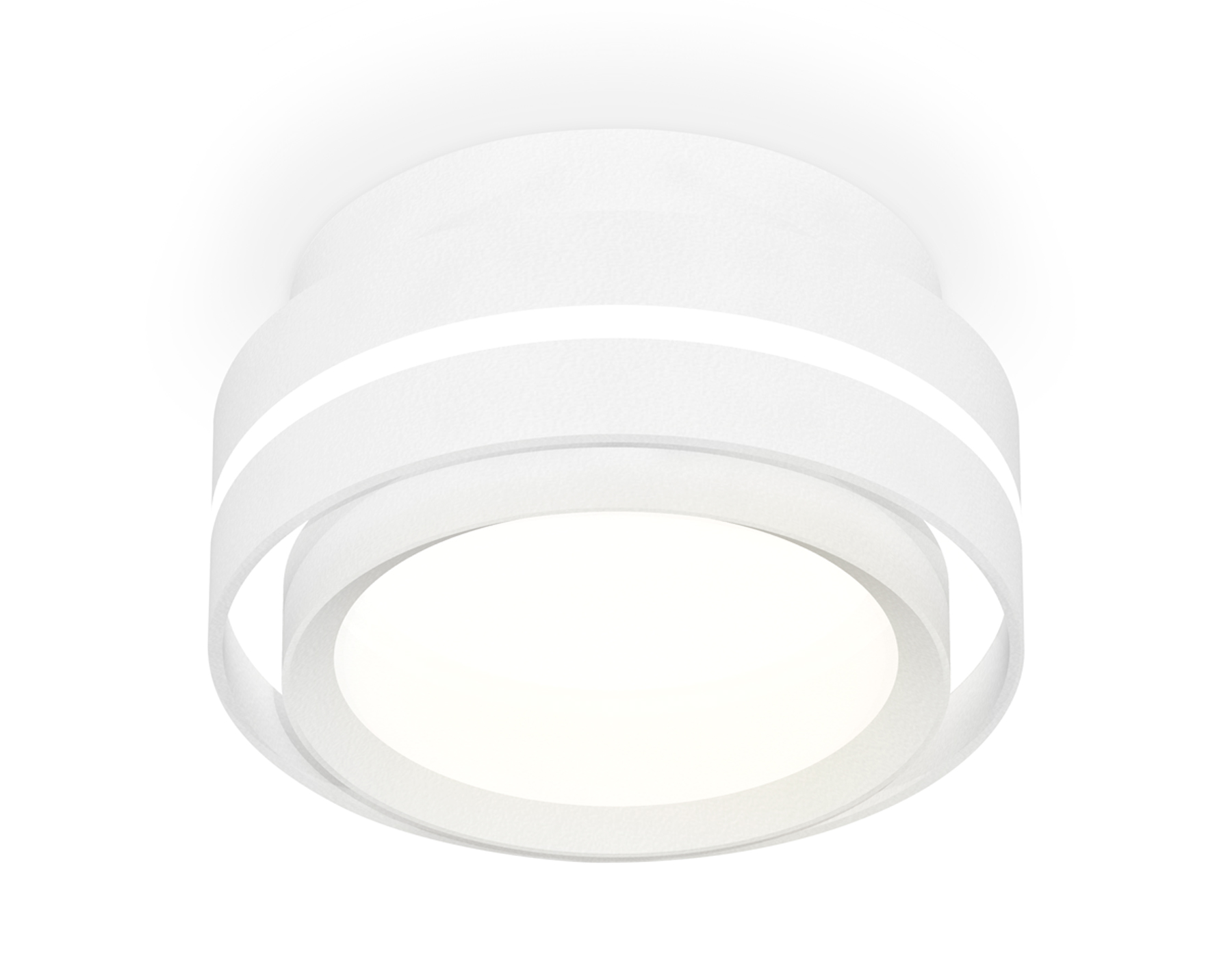 Комплект накладного светильника XS8412001 SWH/CL белый песок/прозрачный GX53 (C8412, N8112)