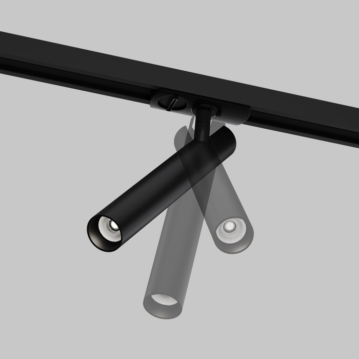 Трековый светильник однофазный Maytoni Focus T TR141-1-6W4K-M-B (tr141-1-6w4k-m-b)