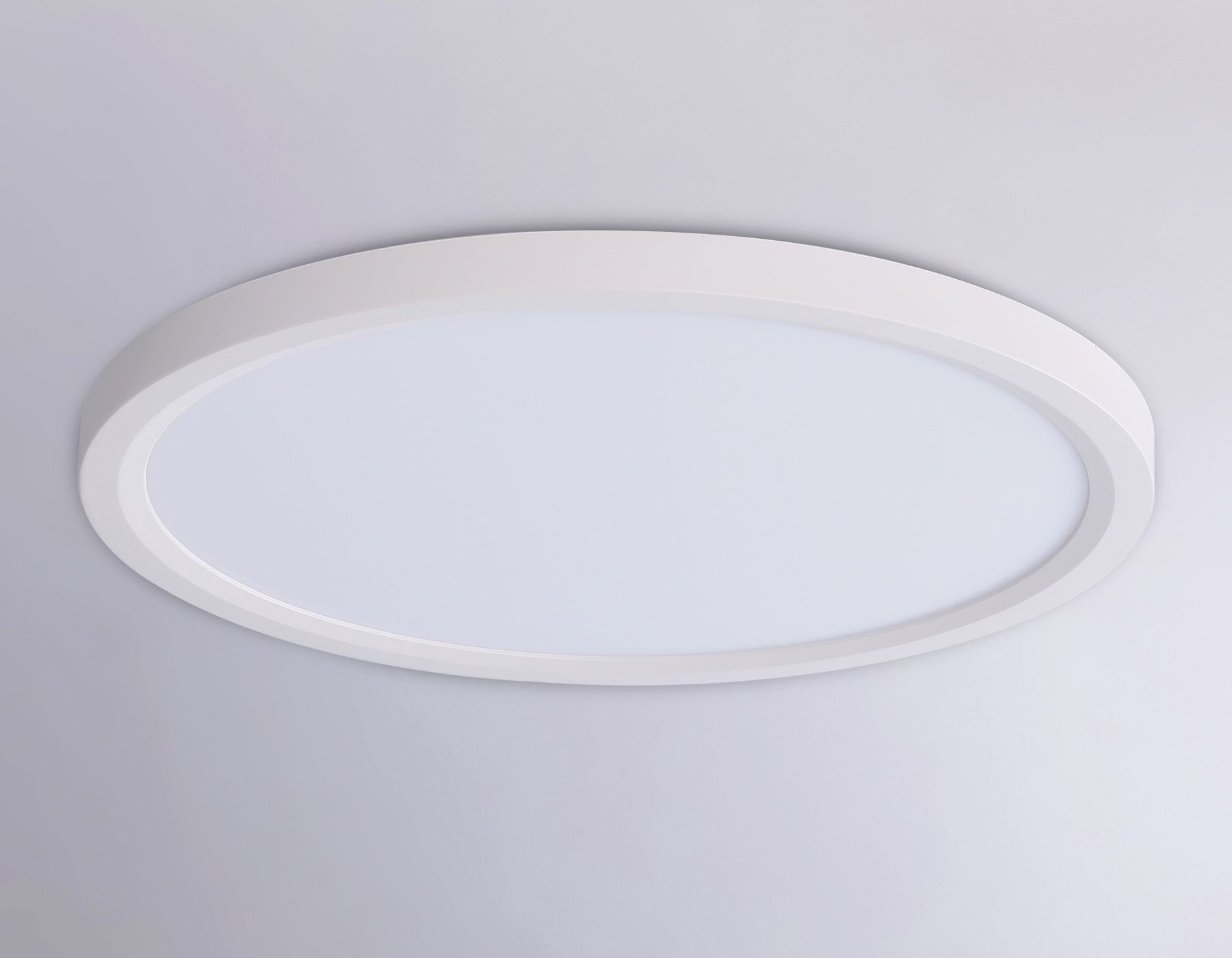 Светильник светодиодный ультратонкий 3000K-6500K с CCT-переключателем FZ1909 WH белый IP54 44W 3000K-6500K CCT-переключатель D600*25 (Без ПДУ)