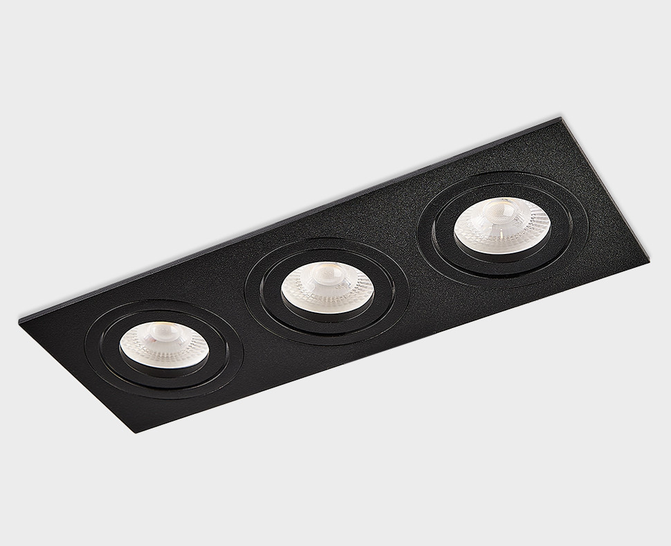 SAG303-4.316 black/black светильник встраиваемый