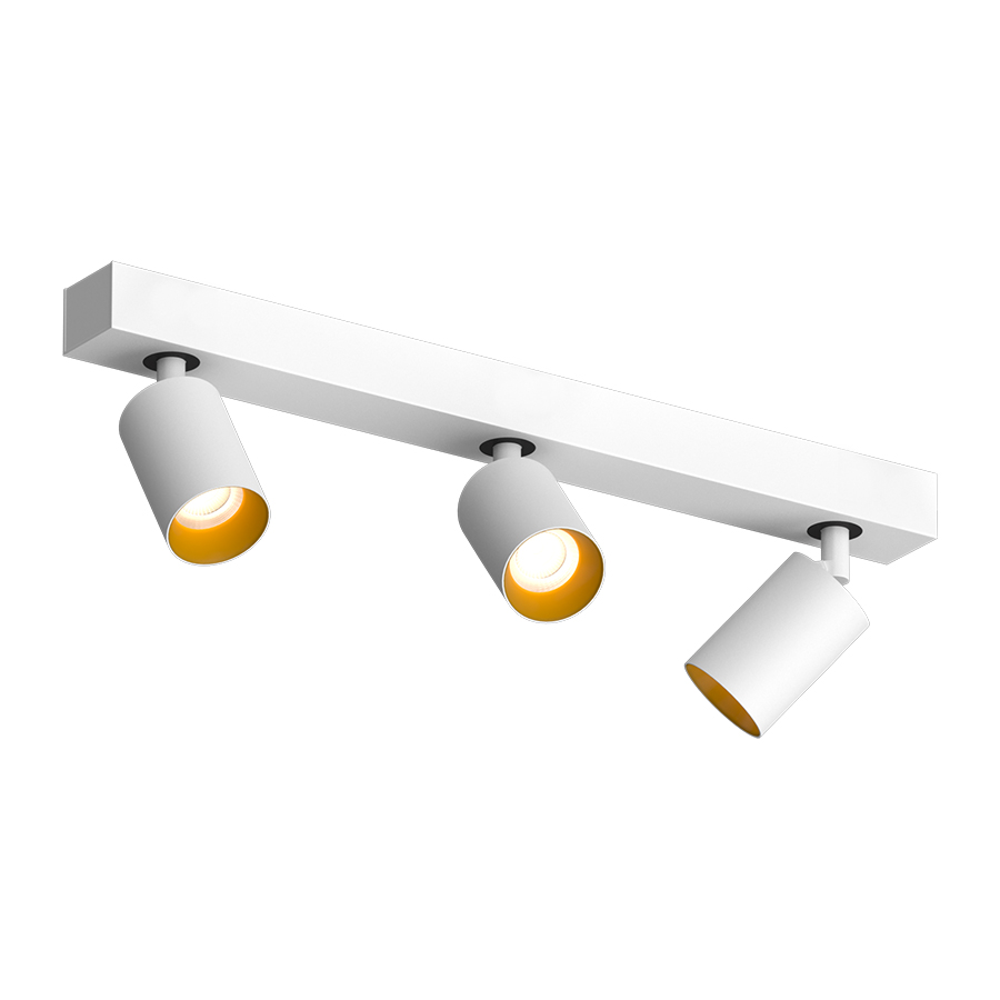 Накладной поворотный светодиодный светильник Ledron SAGITONY E3 S60 White-Gold 4000K (11120)