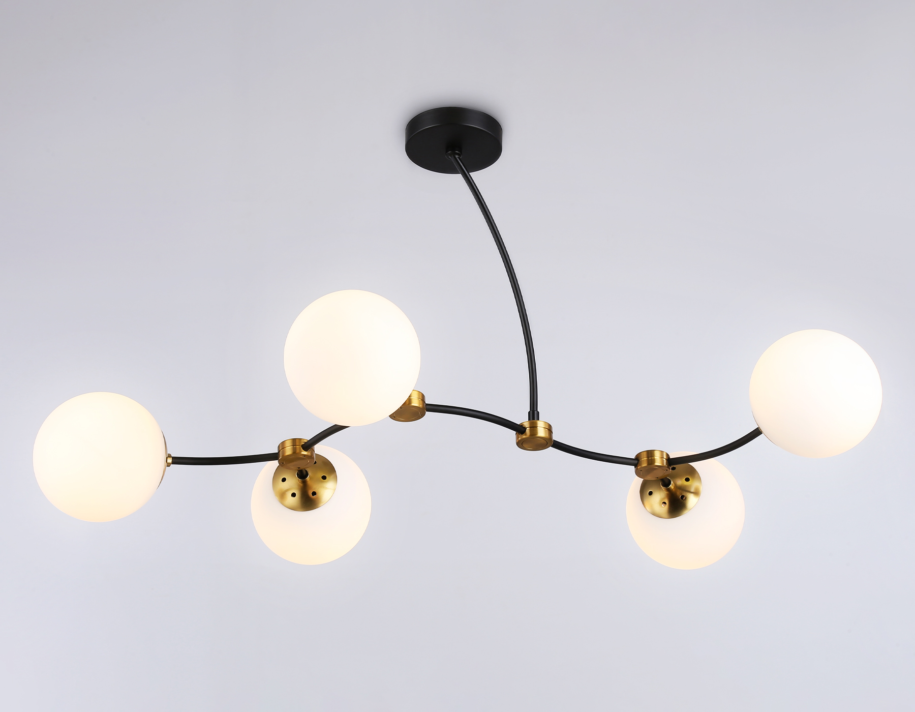 Подвесной светильник TR2548/5 BK/SB черный/бронза E27/5 max 60W 950*600*450