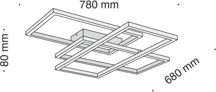 Потолочная люстра Line MOD015CL-L80W (mod015cl-l80w)